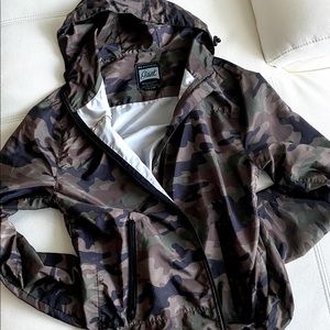 Cargo windbreaker jacket size XL